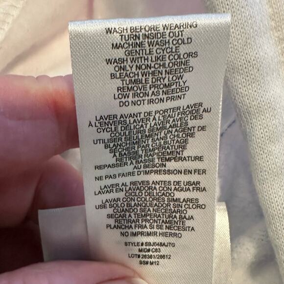 Spongebob Squarepants Tie Dye Hoodie Nickelodeon Size Medium Pink Blue White - Picture 4 of 5